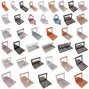 Высокое качество, сделайте свой собственный бренд, сделай сам, палитра теней, частная этикетка, низкий минимальный заказ, Пустая палитра теней для век, коробка - Product Image 2