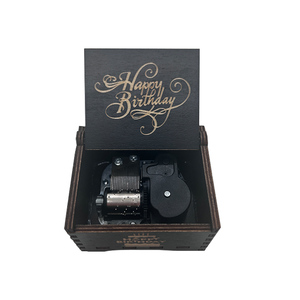 Bán buôn mini bằng gỗ gió lên hộp âm nhạc tự động hộp âm nhạc cho món quà sinh nhật - Product Image 3