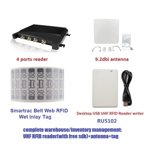 Integrierte 3,5-V-UHF-RFID-M5-Einheit Raspberry Pi Arduino EPS32-Karte 1-3,5 M UHF-RFID-Lesegerät Writer 860-960MHz UART/USB-Anschluss
