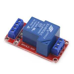 1 modulo relè di isolamento bidirezionale 5V 30A con accoppiatore ottico elettronico modulo relè a 1 canale Trigger alto/basso livello + ICs - Product Image 3