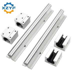 Directo de fábrica SBR13 SBR13UU soporte de eje de varilla ejes lineales guía óptica piezas cilíndricas largas soporte eje CNC Kit Set - Product Image 2