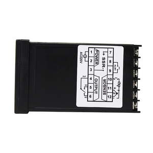 Regolatore di temperatura PID Ch102 con l'uscita a relè PT100 SSR a basso costo ABS materiale 1 anno di garanzia OEM & ODM supporto personalizzato - Product Image 4