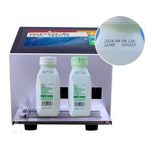 Inkjet <strong>Coding</strong> Machine Inkjet Coder Intelligence Batch Printer for Date/Time/Barcode/QR Code/Batch Number/Label/Picture - Product Image 4