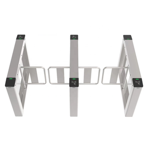 304 Edelstahl Swing Barrier Drehkreuz Fußgänger zugangs kontroll <span class=keywords><strong>system</strong></span> für Einkaufs zentrum Sichere Drehkreuze