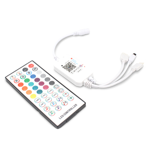 Werks-Direkt verkauf DC12V 144W 40 Tasten Mehrfach ausgang 16 Millionen Farb-Sprach steuerung IR-Musik und BLE RGB LED-Controller - Product Image 3