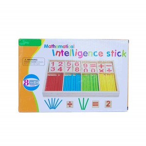 Counting Stick Calculation Math Educational Toy、Wooden Number CardsとCounting Rods Box - Product Image 2