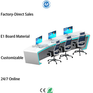 Tùy chỉnh trạm làm việc bàn điều khiển phòng điều khiển kết hợp bảng Bàn trung tâm chỉ huy giám sát giao diện điều khiển - Product Image 1