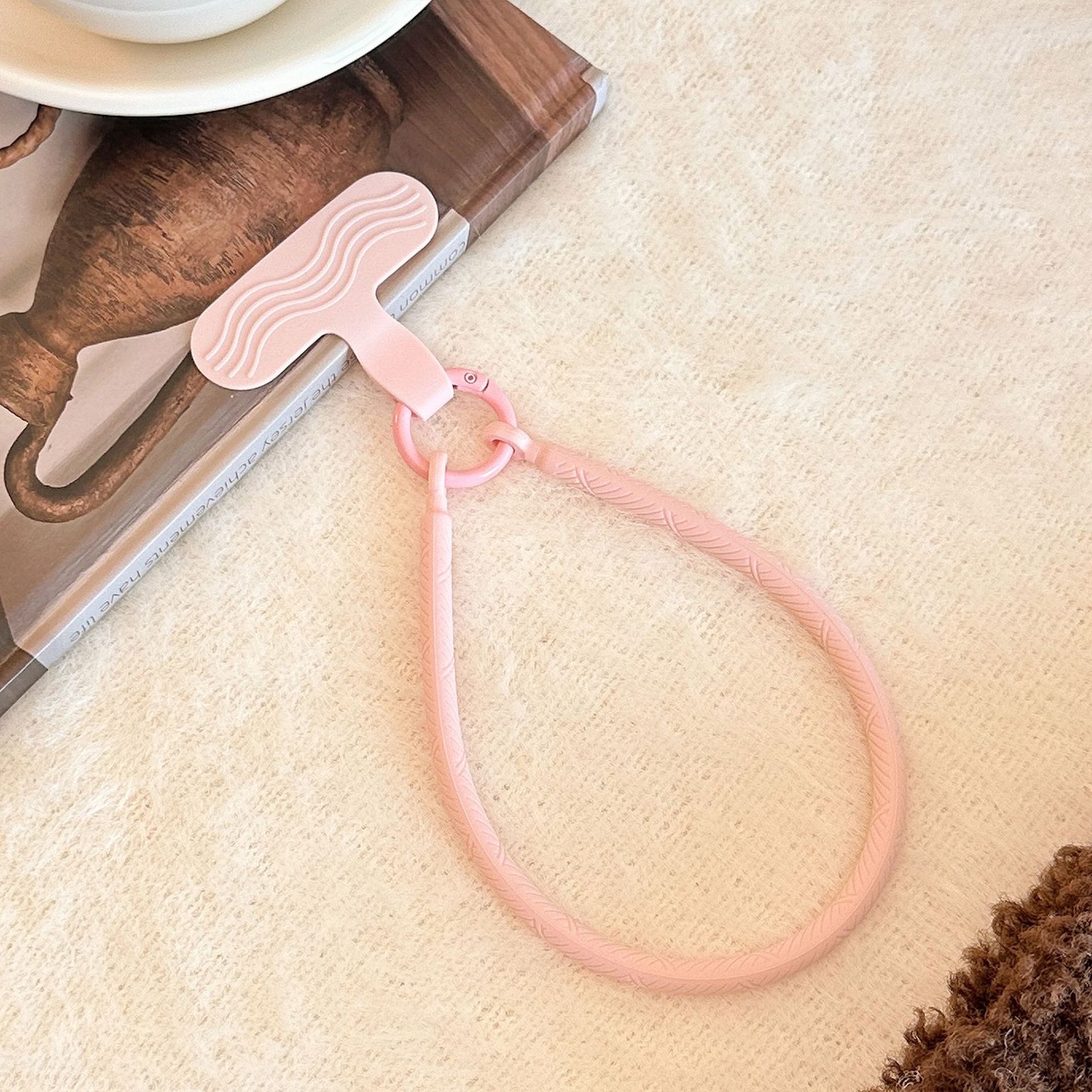 Bean pink silicone rope