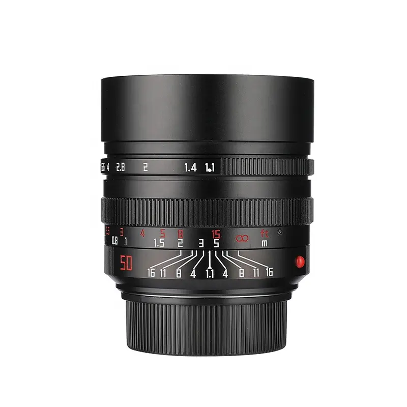 Fabrika doğrudan tedarik geniş diyafram F1.1 F16 manuel Zoom Dslr Lens kamera Lens için Leica R