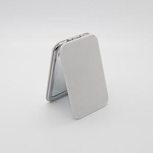 Decorte奢华装饰口袋镜白色风格紧凑型镜双面方形迷你口袋镜 - Product Image 2