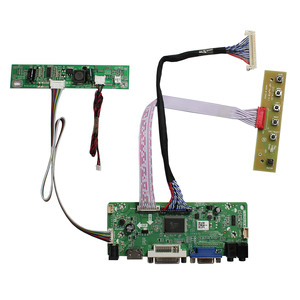 1920x1080 DVI VGA AUDIO LVDS Salida de altavoz Placa controladora LCD Funciona para pantalla LCD de 21,5 pulgadas y 23,8 pulgadas