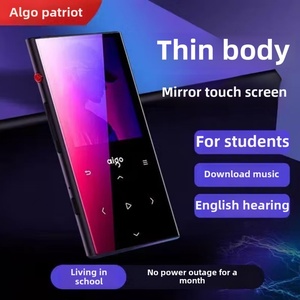MP3 cảm ứng nút Máy nghe nhạc âm thanh cao chất lượng âm thanh Walkman nhiều chức năng phương tiện truyền thông loa HIFI xách tay với đài phát thanh - Product Image 5