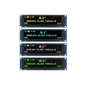 Echtes OLED-Display 3,12 "256*64 25664 Punkte Grafik-LCD-Modul Anzeige bildschirm LCM-Bildschirm SSD1322 Controller Support SPI - Product Image 1