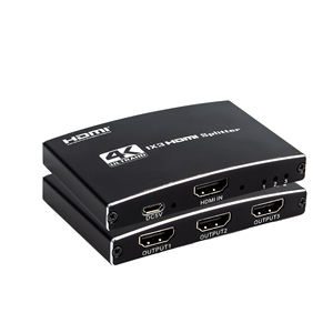<strong>3</strong>-Port for <strong>HDMI</strong> <strong>1</strong>.4 <strong>Splitter</strong> Amplifier with HDCP 4K X 2K Dual Display Converter HDTV DVD for PS3 Xbox Video <strong>Splitters</strong> &amp; Converte - Product Image 1