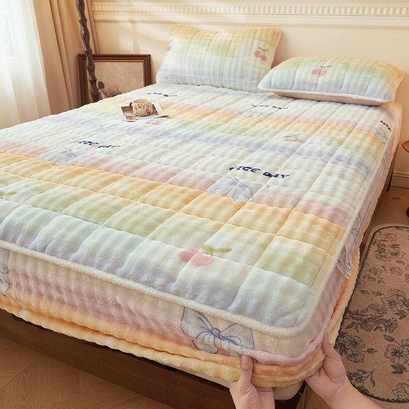 Drap housse vert