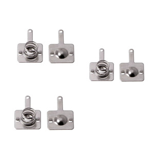 Contacts de ressort de batterie en métal personnalisés ressorts de batterie batterie AA conversion négative à positive contact de ressort nickelé - Product Image 3