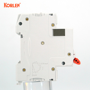 Disyuntor KORLEN 3P B TIPO 6kA 50A 63A 415V AC, montaje en riel Din, sistemas eléctricos domésticos de protección contra sobrecarga - Product Image 4