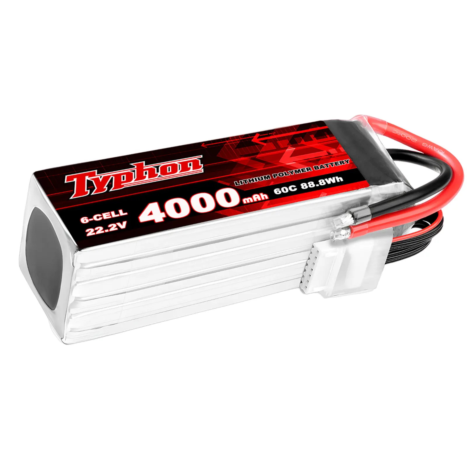 Typhon 4000mAh RC Lipo batería 60C 22,2 V 6s Lipo celdas de batería con conector xt60 xt90 EC5 trx