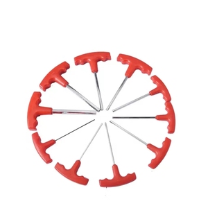 Plastik tutucu ile CRV yüksek kaliteli T kolu Allen anahtarı set alyan anahtarı takımı - Product Image 1