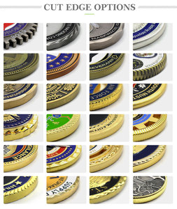 Nuovo oggetto promozionale personalizzato in metallo 2 toni moneta personalizzata metallo oro placcatura argento sfida monete - Product Image 6