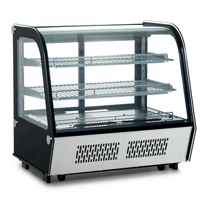 Thương mại Countertop bánh <span class=keywords><strong>Showcase</strong></span> hiển thị tủ lạnh thực phẩm lạnh Thanh Máy làm lạnh hiển thị ETL CE hiển thị Cooler Glass - Product Image 1