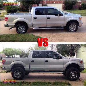 用于1999-2020福特F250 F350 2WD悬架零件的2英寸前线圈垫片提升和调平套件