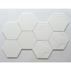 Thiết kế hiện đại hình lục giác sứ Gạch Mosaic chống trượt sàn tường dấu cho căn hộ cho các bức tường nội thất firebrick - Product Image 2