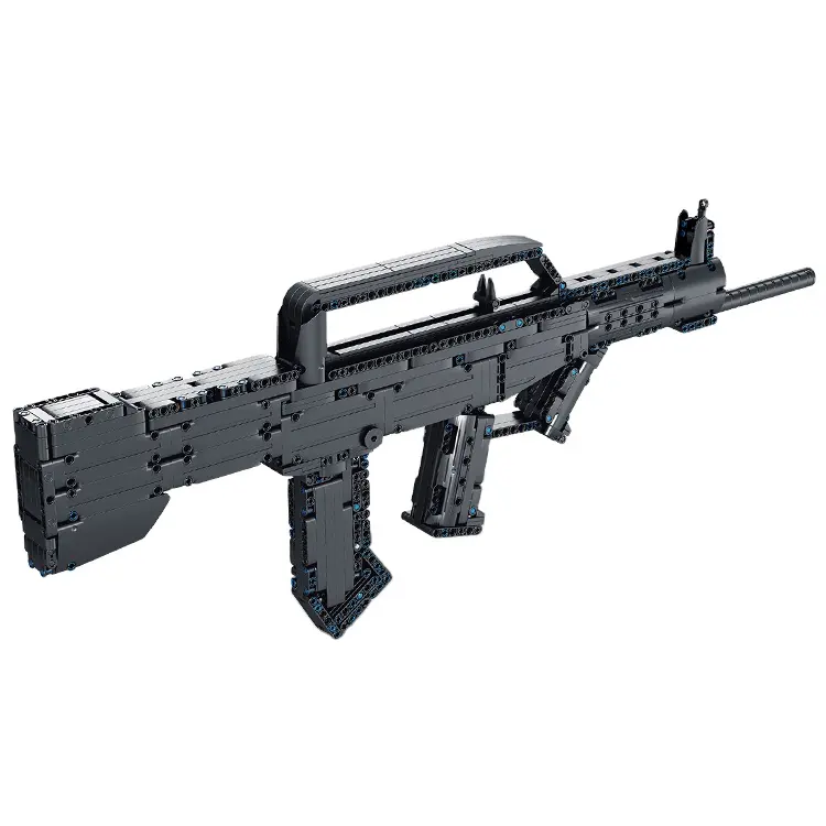 PANLOS 670003 Type 95 — fusil automatique, 1133 pièces, ensemble cadeaux pour enfants, pistolet militaire, jouets en blocs de construction
