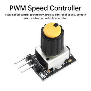 DC 5-26V piccolo Tester di regolazione Servo elettrico fai da te Brushless ventilatore modello aereo regolatore motore PWM regolatore di velocità - Product Image 4