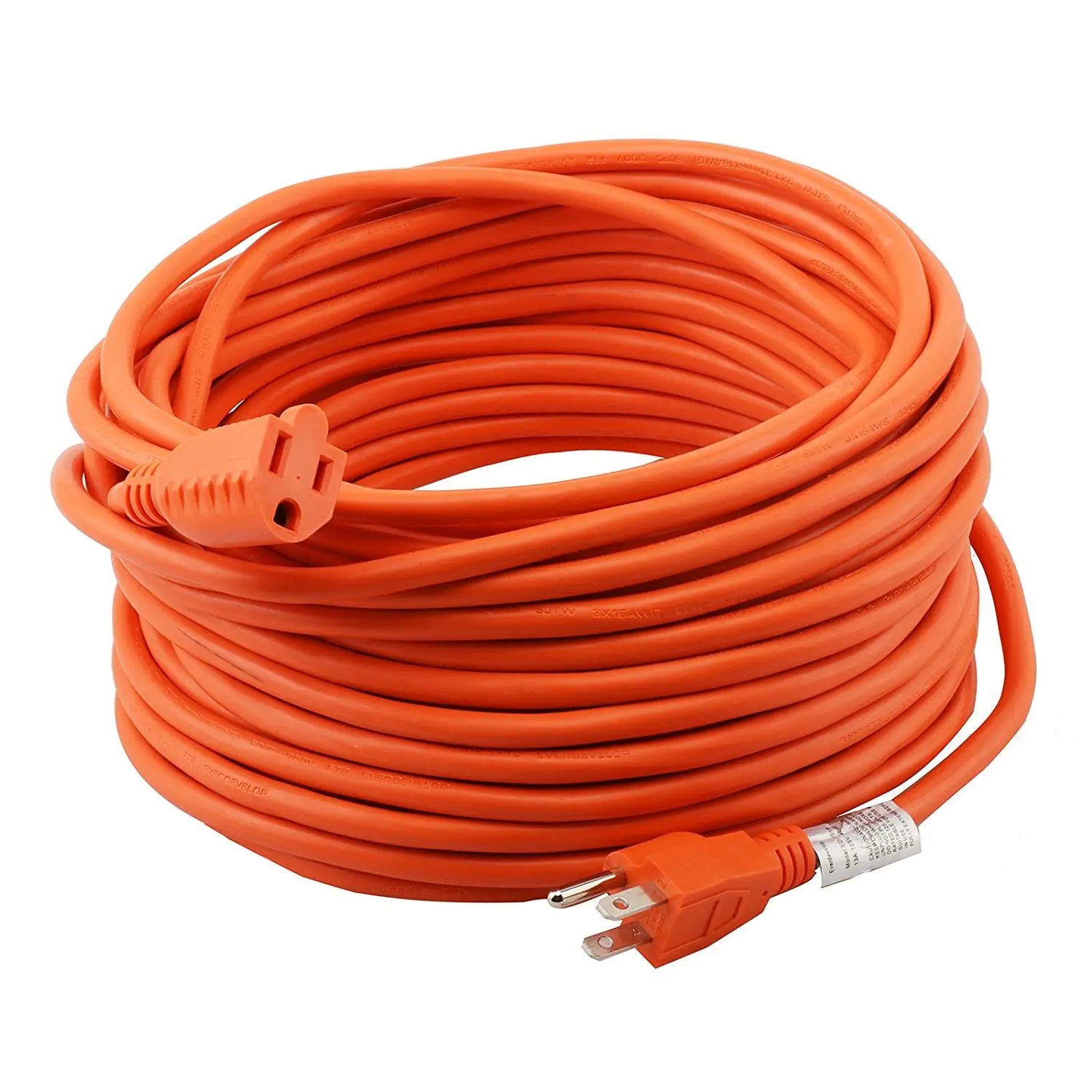 Venta de fábrica de alta calidad, cable de extensión de alimentación para interiores/exteriores, cable de extensión para exteriores