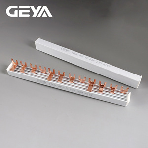 GEYA 1P 2P 3P <strong>4P</strong> Pin 63A <strong>U</strong> <strong>Type</strong> Fork <strong>Type</strong> Mcb Electric Copper <strong>Busbar</strong> for Distribution Box Mounting - Product Image 6