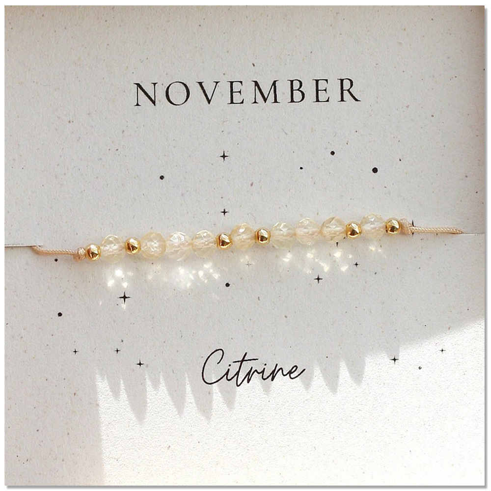 Novembre-Citrine
