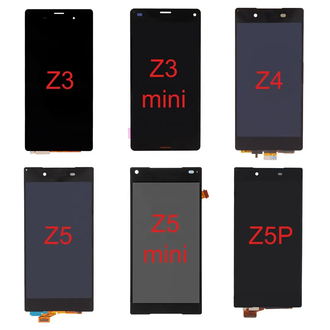 Lcd ekran sony ericsson xperia x2 z2a zr z3 z4 z5 premium XA XA1 Z1mini Z3mini Z5mini xa1ultra xa2 ultra lcd dokunmatik ekran