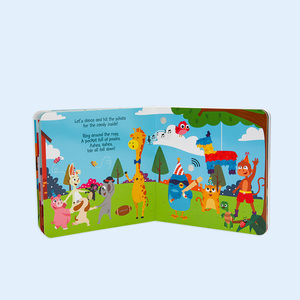 高品质儿童定制印刷隐藏按钮音乐音板书 - Product Image 4