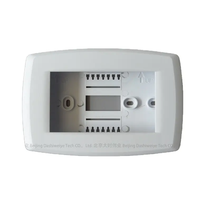 Carcasa de termostato de plástico con pantalla lcd de 4,3 '', caja de carcasa de plástico ABS