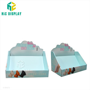 纸板台面显示器，柜台化妆品展示架，纸板桌面显示 - Product Image 4