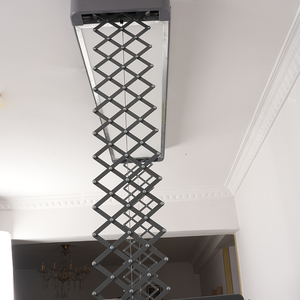 Smart Ceiling Drying Rack Intelligent Ceiling Mounted Clothes Drying Rack With Led Light