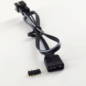 Cable de extensión doble de 8 pines Rgb Cpu 8pin Socket sincroniza la placa base Cable de alimentación de red VGA CPU Cable de extensión - Product Image 5