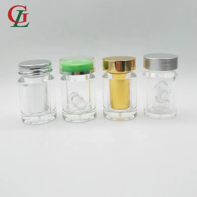 JULUNG 30CC acrilico trasparente capsula bottiglia vuota compressa farmaceutica bottiglia pillola medica bottiglia JLR009 e liner disponibile