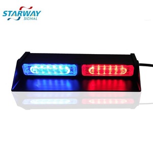 スターウェイLED8LED緊急警告フラッシュライト赤青車両カーダッシュデッキ<span class=keywords><strong>LED</strong></span>バイザーライト