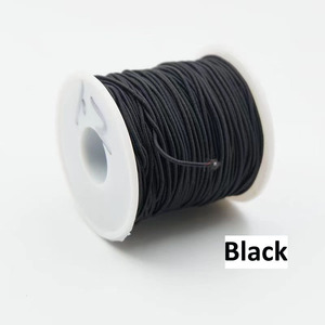 Cuerda de cordón suave de alta elasticidad, cuerdas de 1,5mm, hilo elástico, 100 metros/rollo para pulsera, cuerda elástica para pulseras - Product Image 4