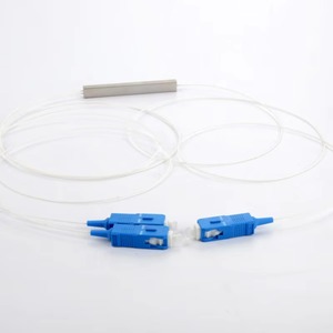 Factory Price MINI SC/UPC 1:2 PLC Splitter 1 X 2 Steel Tube Fiber Optic Planar Lightwave Circuit for FTTH <strong>Network</strong> Use - Product Image 5