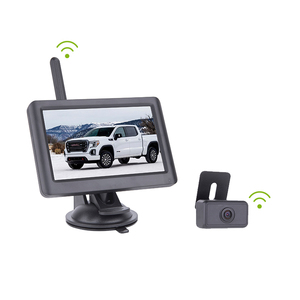 Sistema de kit de cámara de respaldo inalámbrico múltiple personalizado 2,4 GHZ Digital HD de 5 pulgadas con monitor para automóviles - Product Image 1