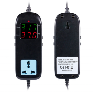 <strong>Digital</strong> <strong>Temperature</strong> <strong>Controller</strong> Control MH-2000 Thermostat Regulator AC 110V 220V Fish Tank Aquarium Intelligent Socket - Product Image 1