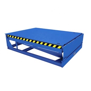 Nivelador de muelle estacionario de capacidad de carga de 6-10t, superventas de Seppes, nivelador de muelle hidráulico eléctrico para montacargas, carga y carga