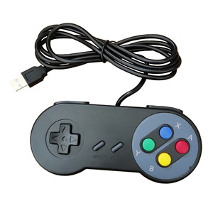 <strong>Raspberry</strong> <strong>Pi</strong> USB Gamepad Retro Plug and Play PC Gamepad Arcade Games for SNES Wired <strong>Controller</strong>