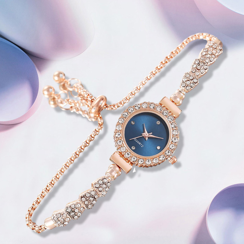 Rose gold blue