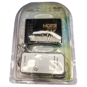 SENYE Precio barato HDMI Switch HDMI 3 en 1 Salida HDMI 3 a 1 Switcher con control remoto para proyector de TV