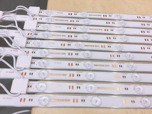 แถบไฟ LED SMD3030ไม่มีการสั่นไหว12 LEDs,แถบไฟ LED สะท้อนแสงแบบกระจายคู่สำหรับกล่องไฟโฆษณา - Product Image 3