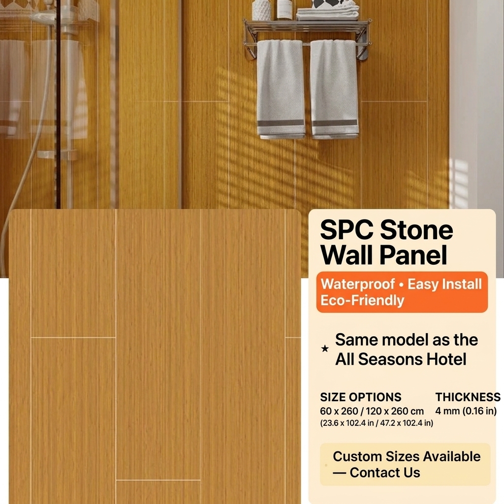 Spc stone-crystal wall panels-quanji hotel model